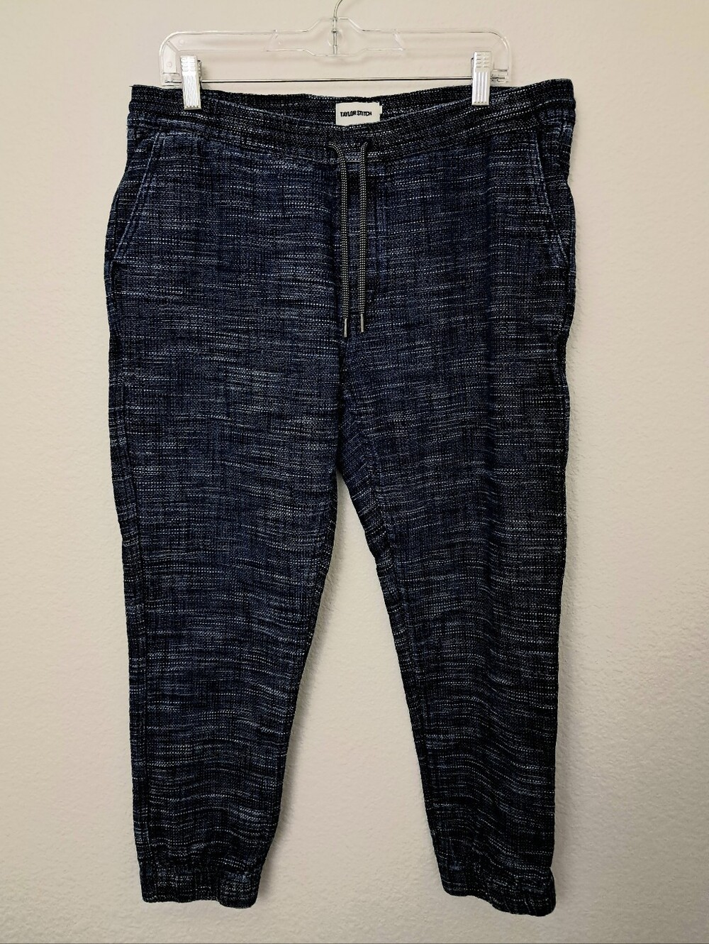 Taylor Stitch Après Pant Indigo Sashiko Joggers - Picture 2 of 8